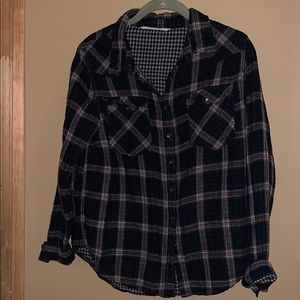 Long sleeve flannel